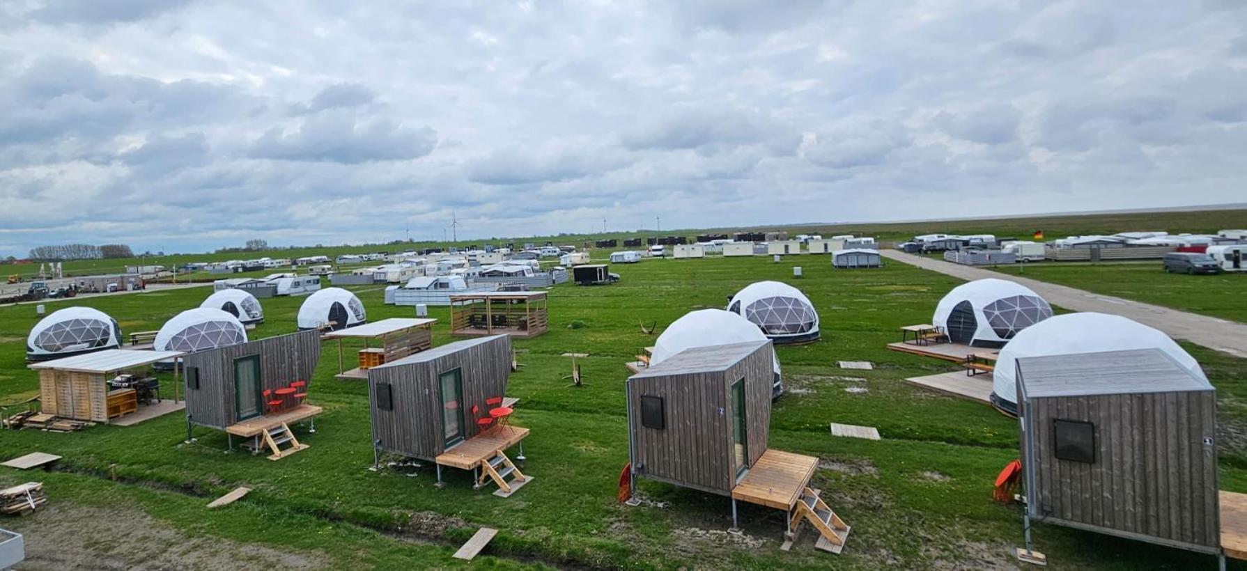 ויטמונד Lodge Camp Harlesiel Direkt Am Wattenmeer מראה חיצוני תמונה